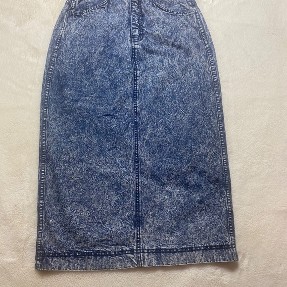 Daniel Hechter Denim skirt Acid washed size Small - Picture 1 of 7